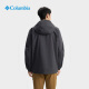 Columbia25春夏哥伦比亚冲锋衣男款户外防风防水登山徒步冲锋衣外套XE4839 011 L