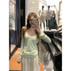 Rongxitu (Rongxitu) Protección solar de estilo coreano Camisa versátil de manga larga para mujeres, cuerpo delgado, suspender de encaje, blanco 15567# s