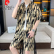 皮尔卡丹（pierre cardin）冰丝短袖衬衫套装男夏薄款海边度假三亚旅游夏威夷沙滩短裤两件套 677灰色套装 M 90-110斤