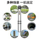 Henggeer [New Product] DC deep well submersible pump Household well water battery electric vehicle 24v4872 high-head water pump pump 48-60V universal-15m wire 2 inches 300W