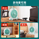 Guanling Meiyijing 10-inch desktop rotating page Hongyun fan household table fan dormitory fan small fan 10-inch A8 all blue (timed)