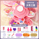 OUOETY MADEUP Toy Toy Set Girl Rotation Makeup Box Boîte à ongles Fille de ongles Temps d'anniversaire Temps de maquillage Ainerons-Up