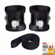 
Jiating inverter foot cover inverted machine gravity boots heightening device inverter fitness single bar inverted hook stretch transportation upgrade model black 1 double power belt