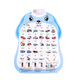 Shantoulin Village Reading Audio Diagramm Nummer 1-100 Kindergarten Kinder erster Mathematik Wandaufkleber Spielzeug Tisch mit 100 Transportszenarien