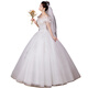 Beiyao 88 one-shoulder French light 2025 dress loose floor-length wedding dress with three-plus accessories XL
