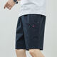 
TOMMYBULL American Tommy Tommy Summer Men's Fashionable All-match Shorts Business Casual Five-Clip Pants Middle-aged and Young Straight Pants 9215 Dark Blue 3XL Weight 160-180Jin [Jin equals 0.5 kg]
