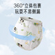 Aibaoshi Baby Toilettentraining Hosen Sommer Baumwollwickelbeutel Baby Windeln Windeln Windeln Jungen Baby 2 Größen 110 S821