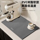 Drei Leben PE3899 Kaffeemaschine Top Temperatur Coaster Protective Deckel Lebensmittelqualität Silikon Anti-Kratzer-Isolierung Kaffeemaschine Speicherpolster 50*35 cm Heilung Asche Antibakteriell