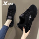 
Xtep women's shoes 2025 summer mesh breathable sports shoes lightweight black brand running shoes trendy versatile casual shoes black/smoke gold purple 7001 36 - Spot quick delivery