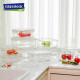 Glasslock Lunch Box de vidrio templado Importado Caja de frescura de microondas Caja sellada para el trabajo Sopa de alumno Juego de gachas 400ml*1+695ml*1+1090ml*1