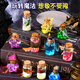 山头林村小小魔法师儿童diy手工材料套装包魔法药水玩具女孩创意生日礼物 进阶礼盒开窗魔法书开窗礼盒含