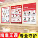 Yuansiheimlik first aid method wall sticker baby poster drawing child cardiopulmonary resuscitation home safety knowledge wall sticker Q3881 cardiopulmonary resuscitation model 440x60 wood