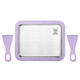 Fried yogurt machine Food grade fried ice machine Homemade fried yogurt ice cream machine Small children's DIY mini plug-in Super large size [316 medical grade] Cream white + shovel