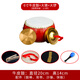 时笙5—10寸牛皮鼓大鼓儿童玩具鼓幼儿园小鼓0—3岁锣鼓镲打击乐器 6寸+大镲12cm+大锣12cm