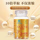 Beijing Tongrentang Ganoderma Lucidum Spore Oil 100 Tabletas Ganoderma Lucidum Triterpene Spore Oil Cápsula blanda Auténtica de alto contenido en polvo para mejorar la producción de inmunidad por compañías farmacéuticas - 3 botellas en total 300 tabletas [Empaque de ciclo]