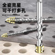 Deli four-edged sawtooth multi-functional eccentric drill bit tile concrete opening alloy glass electric drill drilling set sawtooth drill 6+8+10 3 pieces in total