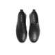 Red Dragonfly Left Month Hollow Leather Shoes 2025 Summer One-Pick Business Casual Shoes Men's WTA150511L Black Hollow 44