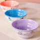 Disney ceramic rice bowl for children, cute girls, good-looking household noodle bowl, snack bowl, exquisite microwaveable thickened Minnie rice bowl