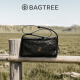 BAGTREE【明星同款】包包树奶盒包植鞣牛皮新款轻奢品牌单肩斜挎Hobo女包 焦糖色-小号【双磁吸款】 高级小众