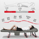 Nanjiren folding bed recliner single bed office nap chair folding nap bed companion bed simple camp bed light hemp gray