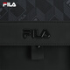 Fila [Black Warrior] Fila Crossbody Bag Sac masculin 2025 AUTOMNE NOUVELLE VIEUX FLOORS LETUILLE LECTURE EAU-REPELLANTE SAGLE SPILERY SLIPERY en noir - BK XS
