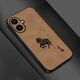 Bai Puda hat Glück [Geburtsgüfte Guard] iPhone 16plus Mobiltelefon Hülle A3291 Leichte luxuriöse chinesische Stil Anti-Kratzer New Business Text National Trend High-End Plüsch Trend Schaf Bakaki Malerei [EPW10 West Chicken] Apple 16plus
