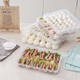 Green Apple Dumpling Box Frozen Dumpling Household Quick Frozen Dumpling Box Chaos Box Refrigerator Egg Fresh Storage Box Multi-layer Tray