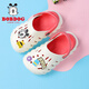 Chaussures pour enfants Babudou et pantoufles pour enfants pour filles à l'été 2025 Nouveaux sacs de sac sans glissement
