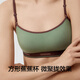 蕉内【周冬雨同款】502S女士内衣甜酷风背心式文胸微聚拢运动透气胸罩 熔岩灰 M