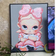 Pop mart zisga2025 Nouveau bricolage fait à la main colorant psychologique relief de peinture à l'huile peinte à la main yg4877zisga [plus de contact client contactez pour voir la galerie d'images 80 * 110cm [grande taille et achat minutieux] bien