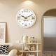 Chiikawa jiikawa mignon mur suspendu usaqi maison créative chambre salon horloge dpl698b white frame en plastique étroit aiguille noire 10 pouces