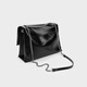CHARLES&KEITH Large Capacity Solid Color Chain Messenger Bag Shoulder Underarm Bag Women's Bag Wedding Bag New Year's Gift CK2-20271514 Black Black Large Bag