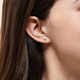 APM MONACO Asymmetric Butterfly Earrings Earrings Advanced Exquisite Birthday Gifts for Girlfriend AE13800OX
