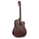 Banston Guitar 41 Inch Folk Guitar Retro Camel Guitar Beginners Students Men and Women Beginners Practice Guitar 41 Inch JF Bucket Log Wood Color Veneer +