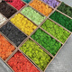 Immortal moss green plant wall moss lawn moss decoration DIY micro landscape white hair moss handmade materials Moss black brown (20g) cannot be put in water