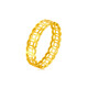 CHINA GOLD 18k gold coin solid ring copper coin gold coin wide ring ring birthday gift for women 17 circle size about 1g