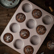 Clcey Activity Brotform Backschale Backform und Tasse Mini Schimmel Haushaltsbabysablett drei Typ Blumenform 6 Tasse PP9226