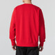 Nike (Nike) French French French Terry's Sportswear Fitness Training Casual Sweatshirt Sweet Sweet Round Neck Veste Top FN3889 / Naissance Année Red Men et Femme Single S.