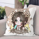 Miaopu le Yongjie Wujian Q Versión de Hu Tao ning Hong Yeyue Demonio de la montaña Girl Girl Almohada periférica Cartoon Camión de almohada para dormir personalizado D679 Gu Qinghan 45*45 cm + patrón de doble cara + núcleo de almohada