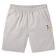 Mingzhiyu Paul 丨 1-fach 丨 Fünf-Punkte-Gelegenheits-Shorts Mode pure Baumwolle gerade Reißverschluss Lose Beachhose 9224 Khaki One Size L Empfohlen 100-120jin [Jin entspricht 0,5 kg]