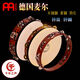Meinl Maier Kleiner Percussion Instrument Edelstahl Ein- und Doppelreihe Tamburin Cowide Handtrommel Bronze Stück Tamburin Ring Haus 10 Zoll Doppelreihe Tamburin-Trommel