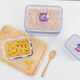 乐扣乐扣（locknlock）塑料保鲜盒长方形大容量透明食物 冰箱收纳 HPL826  2.6L