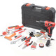 
Kraftwell 122-piece lithium-electric drill set daily household tool box hand drill tool set P3028A 109-piece 12V lithium-electric drill set invoice P2982A