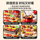 Casa de niños de Chi Xing Tocando utensilios de cocina asistidos por la cocina para niños y niñas 3 Baby 3-9 años de edad de cocción y cocina [Seleccione una nueva casa jugando utensilios de cocina] Cubo de almacenamiento [tamaño grande] 53 piezas (utensilios de cocina simulados + cocción de inducción de efecto de sonido)