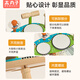 木丸子音乐桌拼版 儿童早教兴趣培养音乐台木质乐器玩具宝宝儿童节礼物