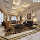 
CLCEY live broadcast room anchor background cloth living room internet celebrity Kuaishou decoration male and female photo 3d three-dimensional background wall cloth 6629 width 2.5 meters high 2 meters