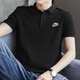Nike (NIKE) pure cotton POLO shirt summer short-sleeved lapel sports T-shirt men's top FN3895 green FN3895-365 pure cotton breathable S 100-120Jin [Jin equals 0.5 kg]