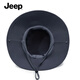 Jeep (JEEP) sun hat men's sun hat fisherman hat fishing mountaineering hat sun hat summer outdoor hat men Yanling Gray