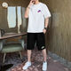 NBA Kids-nike polyvalent à tendance fraîche Shorts d'été convient le beau coton pur pur t-shirt polyvalent en vrac hommes nike blanc t bleu et rouge gros étiquette + pantalon noir nike enfants 12034-45jin [Jin est égal à 0,5 kg]
