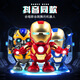 Qianfeng Internet Celebrity Dancing Robot Modelo de juguete eléctrico Canto y baile Robot de baile de regalos para regalos infantiles [Red-84 Canciones] con batería ordinaria